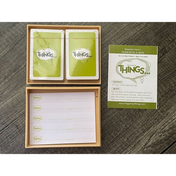 New PlayMonster The Game of Things: Humor in A Box for ages 14 to Adult - Picture 5 of 6